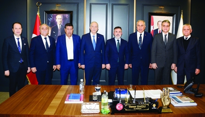 ATB Yönetimi, AK Parti Adana İl Başkanı Dağlı’ya “Hayırlı olsun” ziyaretinde bulundu.