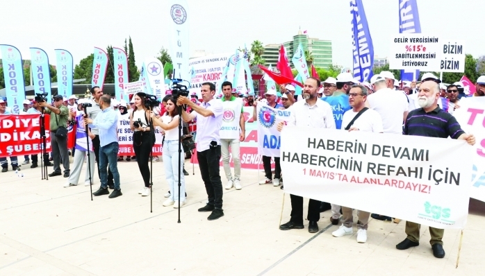 Türk-İş 4. Bölge Başkanı Edip Gülnar, “Emeğin,  alın terinin, barışın, demokrasinin ve güvenli bir gelecek için dayanışmanın,  yardımlaşmanın günü olan 1 Mayıs da alanlardayız” dedi.