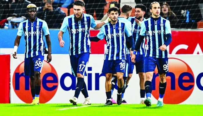 Adana Demirspor bugün Mersin’de Hatayspor ile karşılaşacak.