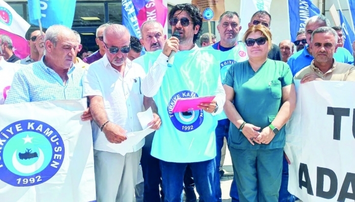 Türkiye Kamu-Sen Adana İl Temsilcisi Girgeç, kamu işvereninin zam teklifine tepki gösterdi