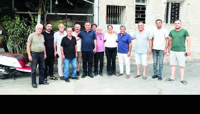 Güzelyalı, Tellidere, Döşeme ve Barış mahallelerinde halkın sorunlarını dinledi