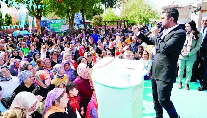 Cumhur İttifakı AK Parti Seyhan Belediye Başkan Adayı Hatipoğlu’ndan kadın dostu belediye sözü