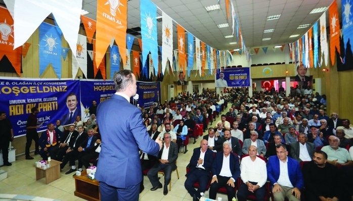 AK Parti Adana ilçe kongreleri başladı. İl Başkanı Gülaçtı, “AK Parti, büyük ve güçlü Türkiye’yi inşa etme yolculuğuna devam ediyor” dedi