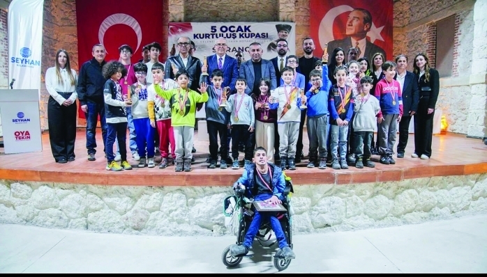 Seyhan Rotary Satranç Turnuvası büyük ilgi gördü