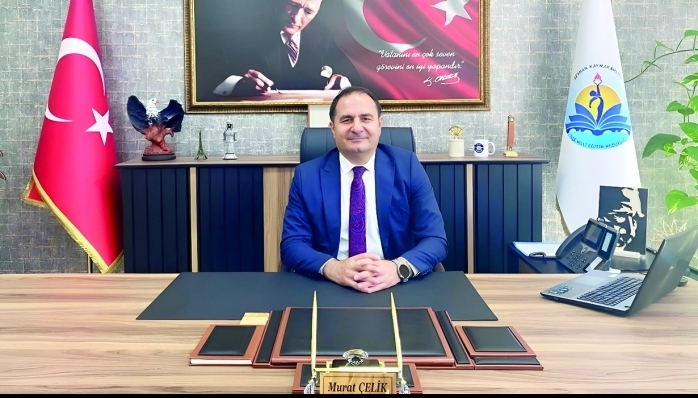 Seyhan İlçe Milli Eğitim Müdürü Murat Çelik'ten yeni eğitim-öğretim yılı mesajı