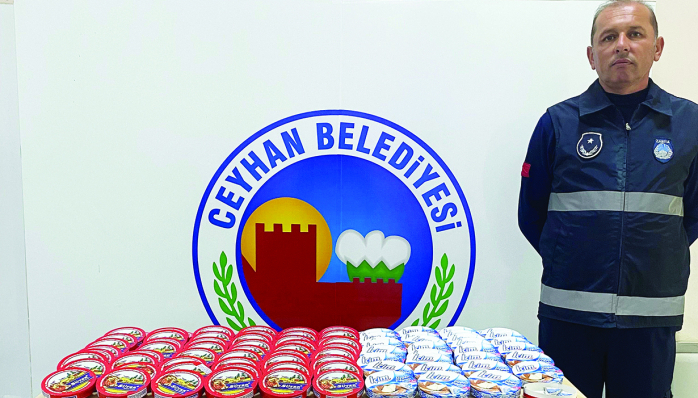 Ceyhan Zabıtası tarihi geçmiş ürünlere el koydu 