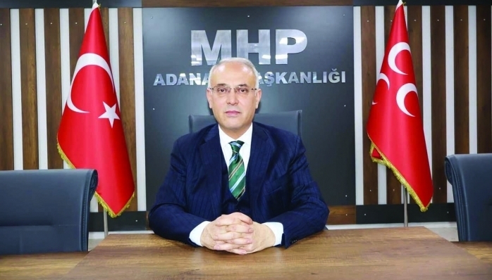 MHP Adana İl Başkanı Yusuf Kanlı, 6 Şubat mesajı yayımladı