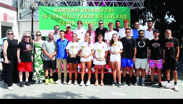 Tenisin 16 yaş millileri Adana’da belirlendi 