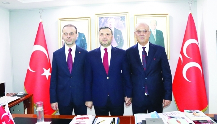 Cumhur İttifakı Adana Büyükşehir Belediye Başkan Adayı Fatih Mehmet Kocaispir, Milliyetçi Hareket Partisi (MHP) Adana İl Başkanlığı’na gerçekleştirdiği ziyarette coşkuyla ve sevinçle karşılandı.