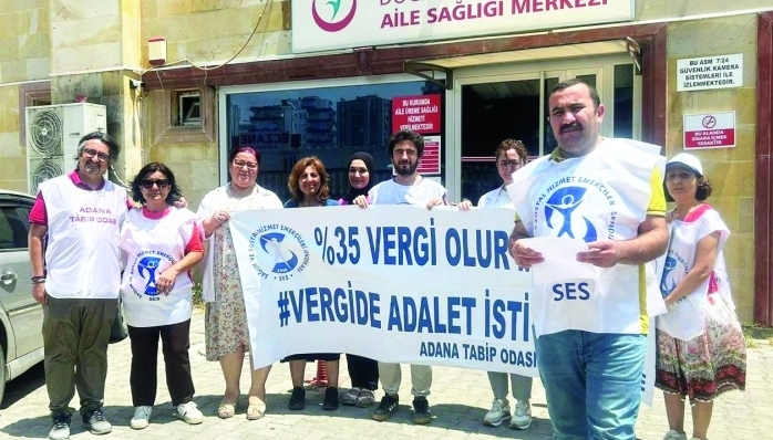 ‘Vergide Adalet İstiyoruz’ eylemi 18 haftadır sürüyor