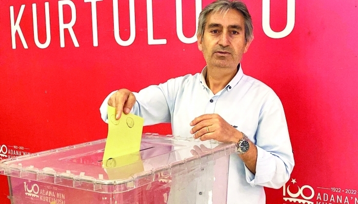 TGS Adana Şube’de Büyükkaya güven tazeledi