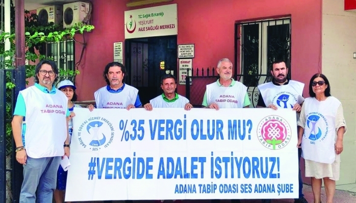 Dr. A. Erhan Özeren, “Adaletsiz ve eşitsiz vergi yükünü sırtımızdan alın” dedi