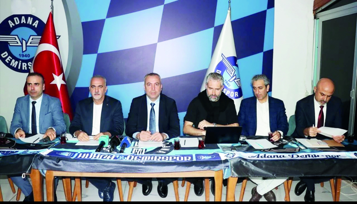 Adana Demirspor Başkanı Ertan Zeybek, “Mevcut borç yükü, doğru yönetim ve şehrin vereceği ortak destekle aşılamayacak bir yük değildir” dedi ve ekledi: 