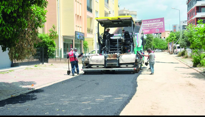 Parke yollar sökülüyor, sıcak asfalt konforu geliyor