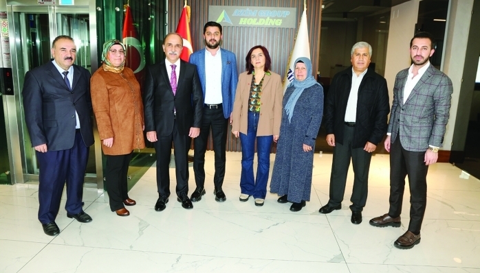 Adana İl Emniyet Müdürlüğü görevinin ardından emekli olup, Azim Un ile birlikte iş hayatına atılan Doğan İnci’ye anlamlı ziyaret