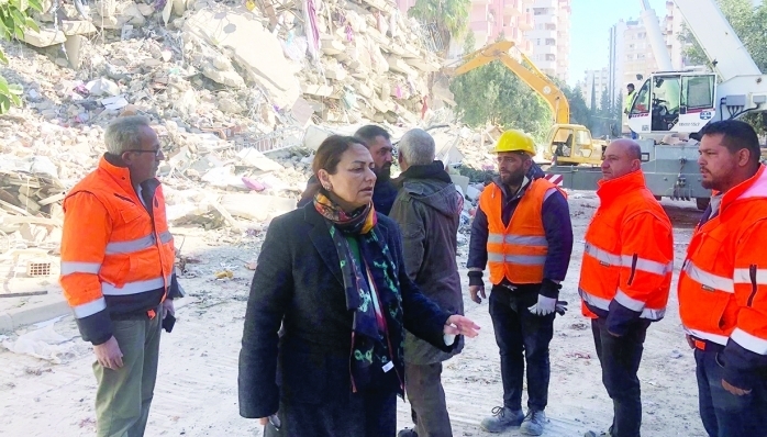 CHP Adana Milletvekili, Jeoloji Yüksek Mühendisi Dr. Müzeyyen Şevkin 