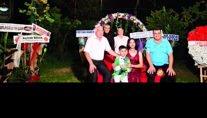 Gazeteci Hüseyin Yetiş ve Halime Fidan Yetiş’in biricik evlatları erkekliğe ilk adımı attı