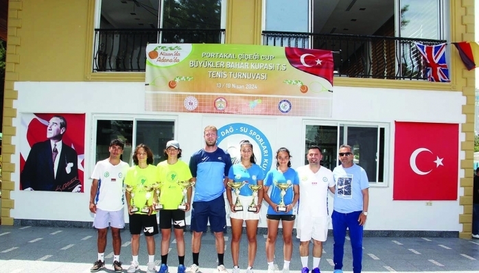 Adana Tenis, Dağ ve Su Sporları Kulübü’nde (ATDSK) yapılan Portakal Çiçeği Büyükler Bahar Kupası Tenis Şampiyonası sona erdi.