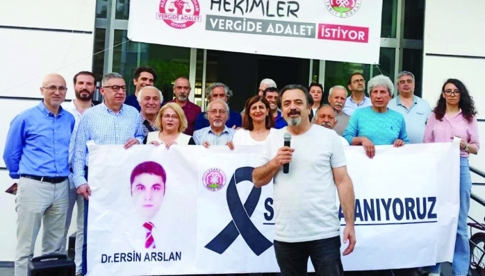 DR. ERSİN ARSLAN ÖLDÜRÜLÜŞÜNÜN 12. YILINDA ANILDI