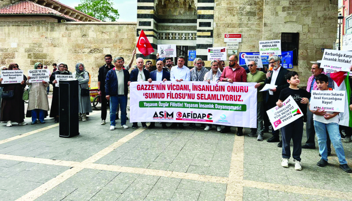 ALİ AYGÜN: "İNSANLIK ONURU KORSAN İSRAİL TARAFINDAN HEDEF ALINDI" 
