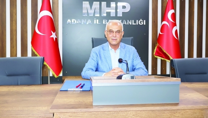 MHP Adana İl Başkanı Yusuf Kanlı, önemli mesajlar verdi.