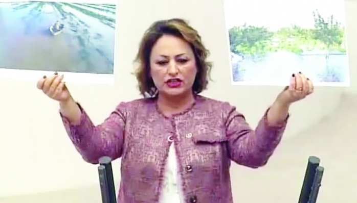 CHP Adana Milletvekili Dr. Müzeyyen Şevkin, aşırı sıcak, aşırı yağmur ve dolu nedeniyle çiftçinin perişan olduğunu vurguladı